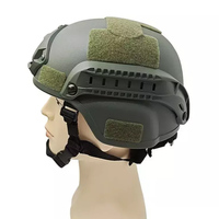 NORTHPOWER-Casque de protection tactique durable pour l'équitation, jeu CS, avec support NVG et rail latéral, MICH-2000