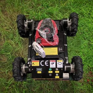 <span class=keywords><strong>Tondeuse</strong></span> à gazon RC à roues domestique livraison rapide petit modèle 4WD tondeuses à gazon sans fil automotrices 24V - Product Image 2