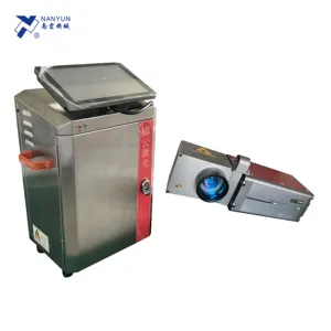 industrial smart mini laser marking machine for qr bar code date printing coding on food packing machine