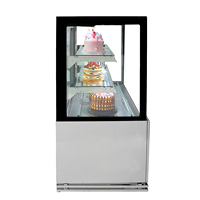 Réfrigérateur de présentation de gâteaux rectangulaire de 4 pi / 5 pi / 6 pi pour desserts