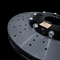 Disque de frein en céramique carbone CCB à fibres longues pour Alfa Romeo Quadrifoglio, avant 390 mm, arrière 360 mm, rotor flottant en 2 parties