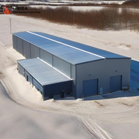 Entrepôt préfabriqué en métal PEB haute résistance pour la logistique et l'atelier de stockage