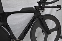 Vélo de course de contre-la-montre en fibre de carbone T800, 24 vitesses, transmission électronique sans fil, frein à disque, aérodynamique, route, triathlon