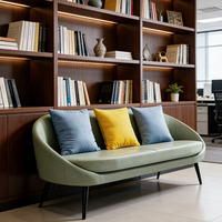 Meubles de bureau de haute qualité, ensemble de canapés de bureau modernes, confortables et esthétiques, canapé irrégulier