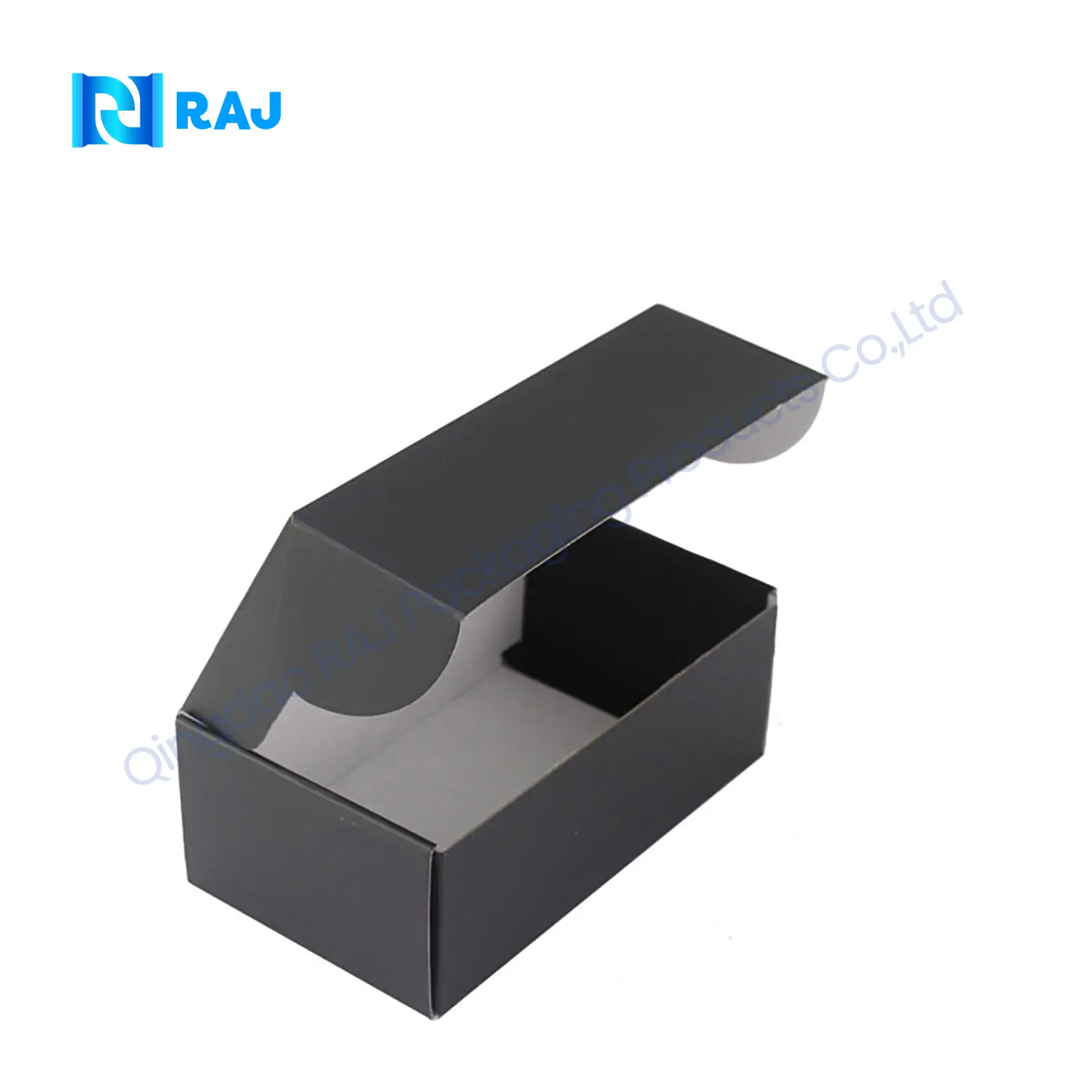 New Trending Black Mailer Box Wholesale Custom Packaging Boxes Fashion Corrugated Paper Foldable Printing Shipping Boxes