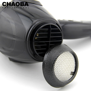 CHAOBA salon chuyên nghiệp công suất cao màu đỏ đen Máy sấy tóc Salon 2200W Blower với 5 tốc độ 5 sưởi ấm thiết lập LCD hiển thị - Product Image 5