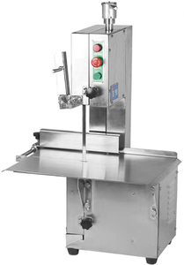 Scie à os commerciale en acier inoxydable 750W, coupe-viande avec banc 220V pour boucherie, restaurant, transformation de la viande - Product Image 3