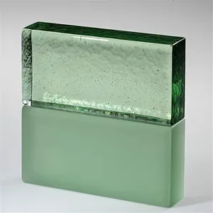 Tijolo de vidro de fábrica na China, tijolo de vidro, tijolo de vidro sólido, preço