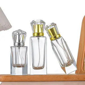 Groothandelsprijs Mini Glazen Parfumflesjes 50M Spray Luxe Lege Glazen Parfumfles