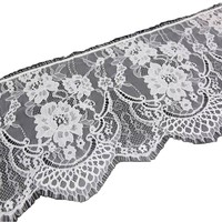 Nouvelle dentelle française traditionnelle de luxe écologique brodée pour accessoires vestimentaires DIY, manches et ourlets de vêtements