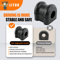 Douille de barre stabilisatrice à trou intérieur arrondi 48818-05070, distribution uniforme du stress, ajustement direct, accessoire de réparation de châssis pour Toyota