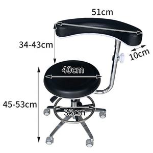 Sincoo Pedicure Chair Spa Nail Salon Technician Stool Customizable Color High Load Bearing Massage LED Drainage - Product Image 6