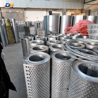 Tôle perforée en acier au carbone robuste en rouleau, panneau métallique industriel, fournisseur de motifs de perforation personnalisés