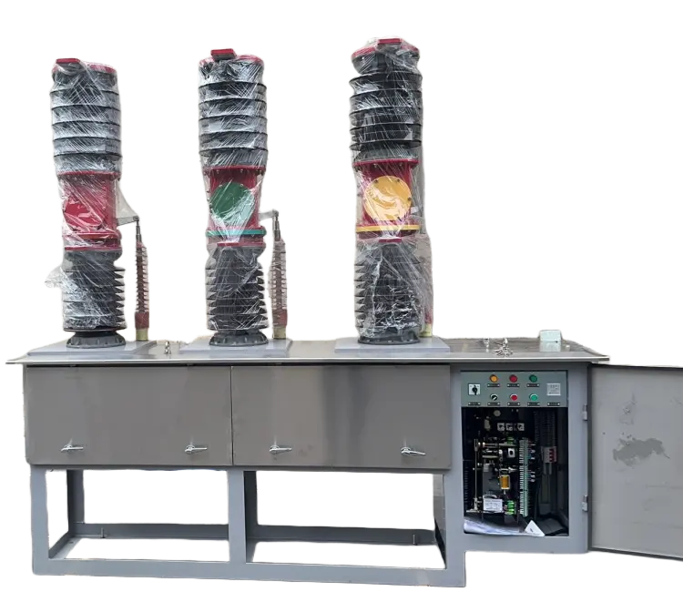 Multi-Source Power Generation Plant Featuring Vacuum Circuit Breakers for Hydro Wind and Solar Power