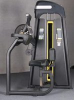 Machine de musculation professionnelle SK à charge par poulie pour centre de fitness – Machine d'extension des triceps assis – Vente en gros