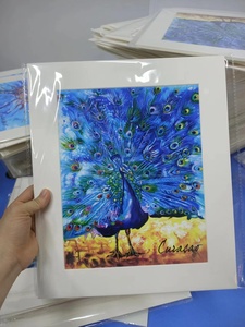 Impression d'art giclée sur papier de haute qualité personnalisée en ligne, peinture à l'aquarelle, affiche, motif abstrait, art déco, service <span class=keywords><strong>passe</strong></span>-<span class=keywords><strong>partout</strong></span> - Product Image 6