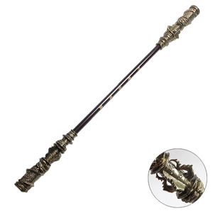 Groothandel Zwarte Mythe Wukong Volkskunst Speelgoedzwaard Jingu Bang Wapen Sun Wukong Kostuum Gouden Cadeau Metaal Ambachten Huisdecoratie - Product Image 1