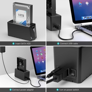 FIDECOシングルベイSata 2.5 <span class=keywords><strong>3.5</strong></span> Usb 3.0ドックハードディスクドライブHddドッキングステーションHdd - Product Image 6