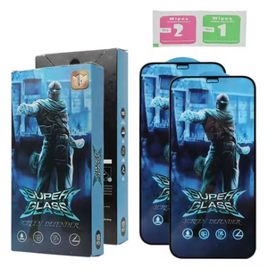 Vente en gros de film de protection d'écran en verre trempé transparent pour téléphone portable <span class=keywords><strong>Superman</strong></span> Hd Full Glue - Product Image 4