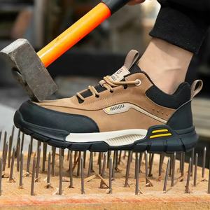 Zapatos al por Mayor de Moda, Botas de Piel Vacuna Genuina, Botas de Trabajo de Lujo, Botas Chelsea Clásicas Casuales para Hombre - Product Image 6