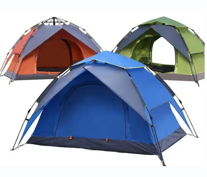 Outdoor camping and hiking gear Large Automatic Quick-opening Pop Up Tent