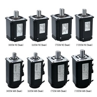 Kit de Motor Servo AC con Envío Gratuito desde Almacén en Chile, 400W 750W 1000W 220V 1.27-3.81N.m 3000RPM con Servocontrolador y Cables para Router CNC