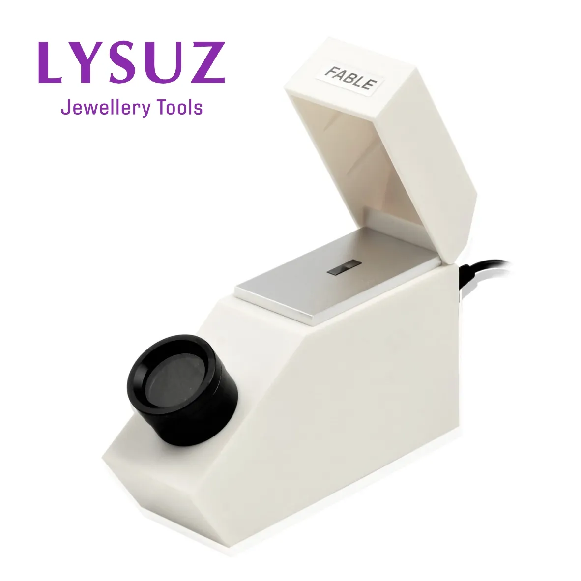 Gem Refractometer With Built in Light Test Refractive Index Jewelry Identification Instruments Gemelogical Tools