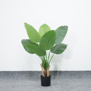 Planta Artificial de Alta Simulación, Árbol de Plátano de Plástico Verde para Decoración Interior del Hogar - Product Image 2