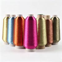 Hilo Metálico Brillante de la Serie M/MS/MX/MH, Hilo de Nailon para Costura Industrial, Directo de Fábrica WEITIAN