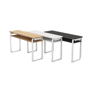 Tavolo per mobili educativi due posti in <span class=keywords><strong>legno</strong></span> scuola doppia posti <span class=keywords><strong>scrivania</strong></span> e sedie - Product Image 3