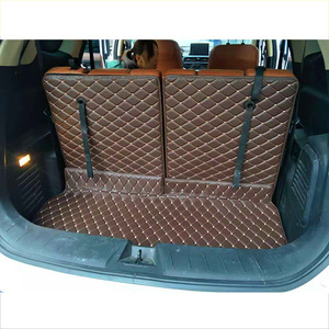 Tapis de coffre de voiture en cuir synthétique de luxe pour <span class=keywords><strong>Renault</strong></span> <span class=keywords><strong>Espace</strong></span> 2015 2016 2017 <span class=keywords><strong>2018</strong></span> 2019 2020 - Product Image 1