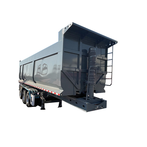 Promotion : Semi-<span class=keywords><strong>remorque</strong></span> benne basculante 50 tonnes à haute capacité <span class=keywords><strong>de</strong></span> chargement pour chantier <span class=keywords><strong>de</strong></span> construction - Product Image 2
