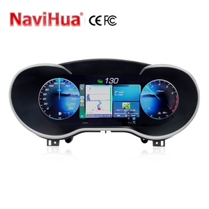 Tableau de bord LCD Navihua pour Mercedes Benz Classe V W447 2016-2019 NTG 5.0, affichage numérique avec CarPlay sans fil, jauge automatique - Product Image 3