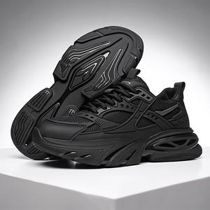 Chaussures pour hommes, chaussures de sport pour hommes, nouveau style printemps, chaussures à semelle épaisse surélevée, chaussures amortissantes, chaussures décontractées pour hommes - Product Image 3