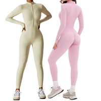 Combinaison moulante une pièce personnalisable pour femme, vêtement de sport, gym, fitness, yoga, entraînement