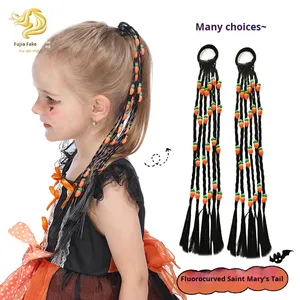 <span class=keywords><strong>Trecce</strong></span> <span class=keywords><strong>per</strong></span> Capelli <span class=keywords><strong>per</strong></span> <span class=keywords><strong>Bambini</strong></span>, Materiale in Fibra Infiammabile, Elastico <span class=keywords><strong>per</strong></span> Capelli, Coda Alta, Vendita Calda <span class=keywords><strong>per</strong></span> il Commercio Transfrontaliero - Product Image 1