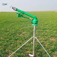 Titans africain résistant à la sécheresse 65m pluie pistolet arroseur faible entretien pour système d'irrigation agricole