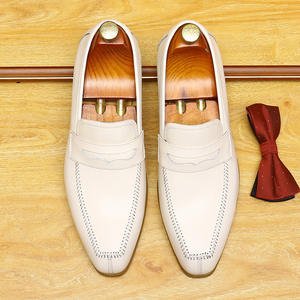 Dernières ventes de chaussures de bureau d'affaires luxueuses sur mesure en cuir chaussures habillées formelles pour hommes - Product Image 5