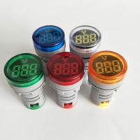 Voltmeter Digital SUPOELE AD101-22VM 22mm 20-500V AC Kelas Akurasi 0.5 Bersertifikasi CE RoHS Arus Maks AC 60A