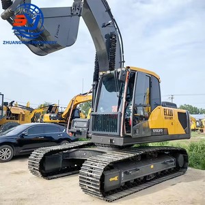 Excavadora de cadenas Volvo EC220 de 22 toneladas con cucharón de excavación de 0.75m³ de capacidad, maquinaria de construcción - Product Image 1