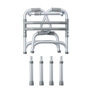 Folding Adult <b>Walker</b> <b>Disabled</b> Elderly Old People Adjustable Light Aluminum <b>Walker</b> Walking for <b>Disabled</b> - Product Image 3