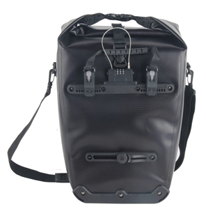 Échantillon gratuit bâche durable TPU sac à dos de vélo étanche avec support à dégagement rapide avec fonction de verrouillage - Product Image 6