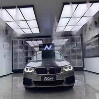 Boîte à lumière LED moderne en aluminium étanche IP65, panneau rétroéclairé en PVC imprimé UV personnalisé pour garage, atelier, extérieur
