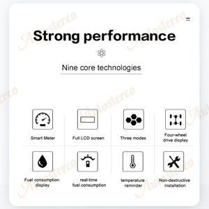 12.3 inch kỹ thuật số cụm cho <span class=keywords><strong>Ford</strong></span> Ranger Pickup 2016-2024 <span class=keywords><strong>LCD</strong></span> cụ bảng điều chỉnh công tơ mét Đo Dặm Bảng điều khiển hiển thị mét - Product Image 6