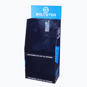 カスタム小売フロアポップアップ製品段ボールフック段ボールディスプレイスタンドラック販売棚 - Product Image 3