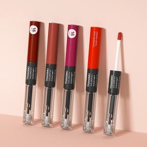 Tube de gloss à lèvres double embout 7 ml – Emballage pour gloss et huile à lèvres double face 7 ml - Product Image 1