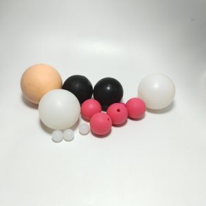 Shuxin màu chặn đàn hồi Silicone bóng Pet <span class=keywords><strong>Dog</strong></span> nhai đồ chơi bền răng Làm sạch tương tác đào tạo đồ chơi - Product Image 6