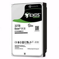 Disque dur NAS d'entreprise Exos X22 ST22000NM001E 22 To rempli d'hélium
