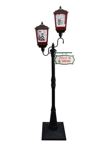 Decoración para el Hogar, Lámpara Navideña Europea con Música, Serie de Nieve, Luz de Papá Noel, <span class=keywords><strong>Adorno</strong></span> para Exteriores, Farolas, Decoración, Regalos - Product Image 4