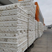 Tissu de doublure léger en taffetas teint 75D 190T 100% polyester respirant, à séchage rapide et imperméable, à tissage croisé, pour sacs de garçons